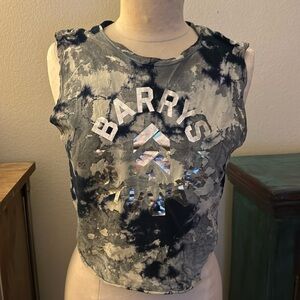 Barry’s Bootcamp Tie dye crop tank